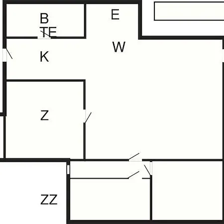 5 Person In Gilleleje-by Traum Дом отдыха